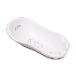 Bath 100 cm with plug and anti slip mat LITTLE STARS